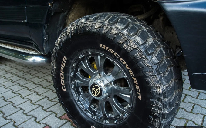 Toyota Land Cruiser cena 99800 przebieg: 430000, rok produkcji 1998 z Wąsosz małe 407